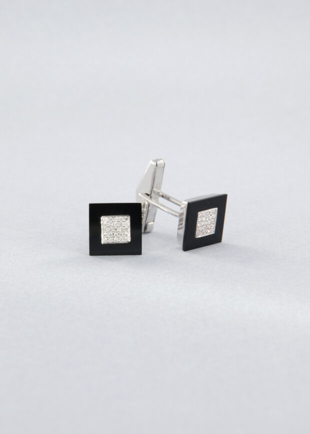 Cufflinks B&W Quadro 1 - Image 3